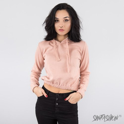 Bluza   Urban Classics  Crop Interloc Hoody