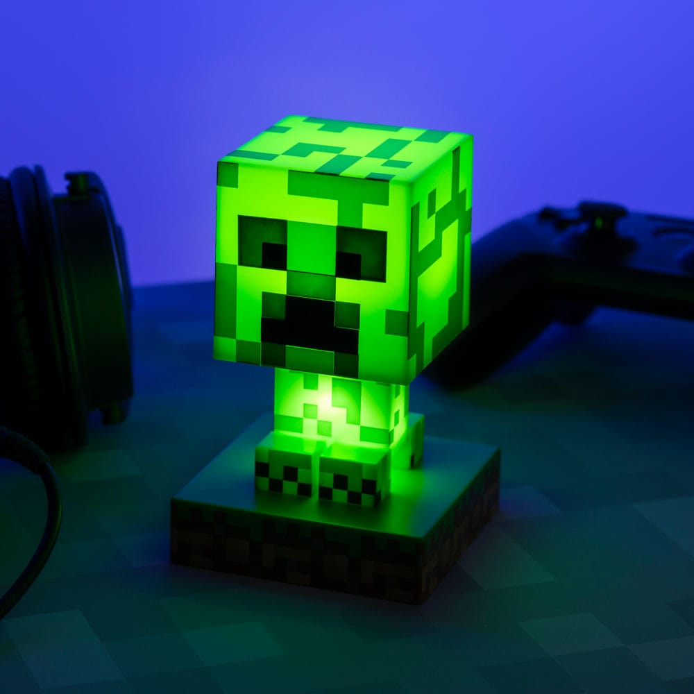 Lampka Minecraft Icons Light Creeper 11 cm