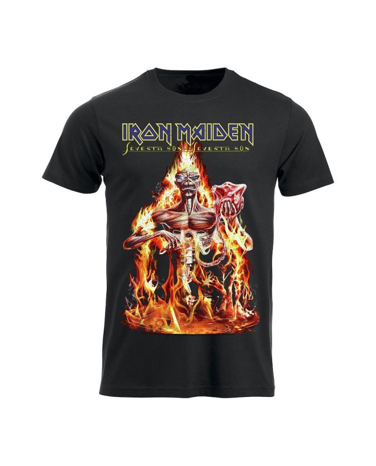 Koszulka Z Krótkim Rękawem Iron Maiden Seventh Son Of