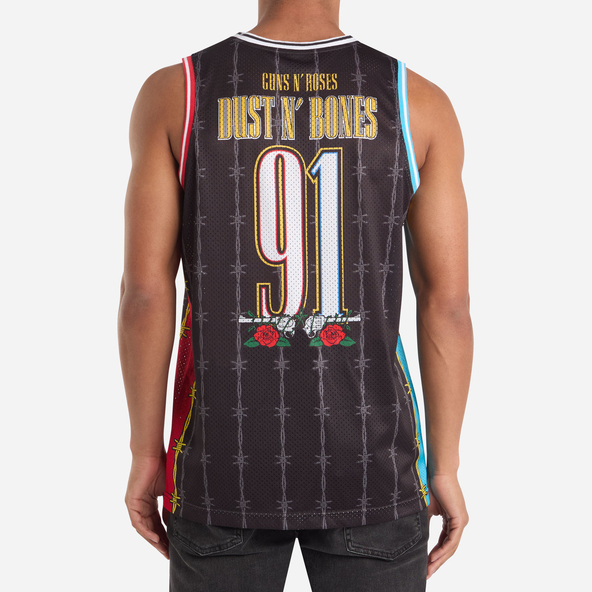 Koszulka Bez Rękawów Amplified Guns N Roses Dust N Bones  Basketball Vest