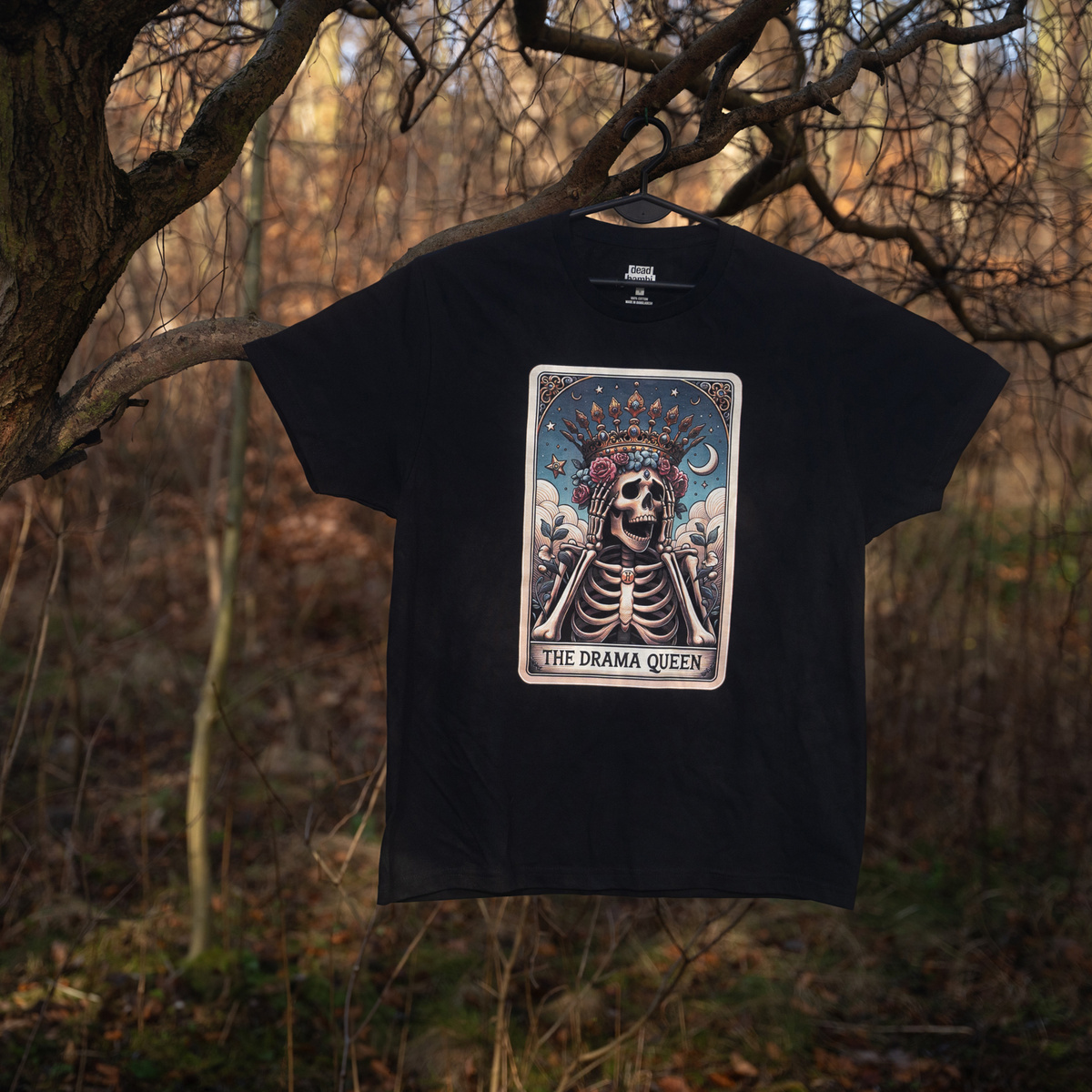 Koszulka Dead Bambi Drama Queen Card Blk