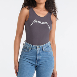 Body Amplified Metallica Logo Ladies Bodysuit