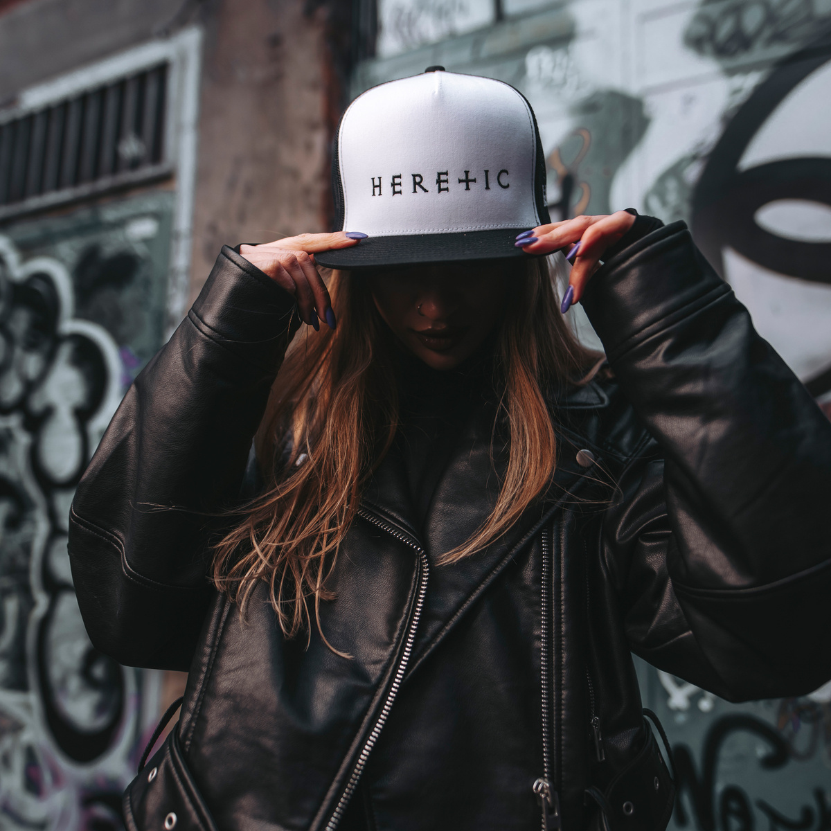 Czapka z Daszkiem Holy Blvk Heretic  Trucker
