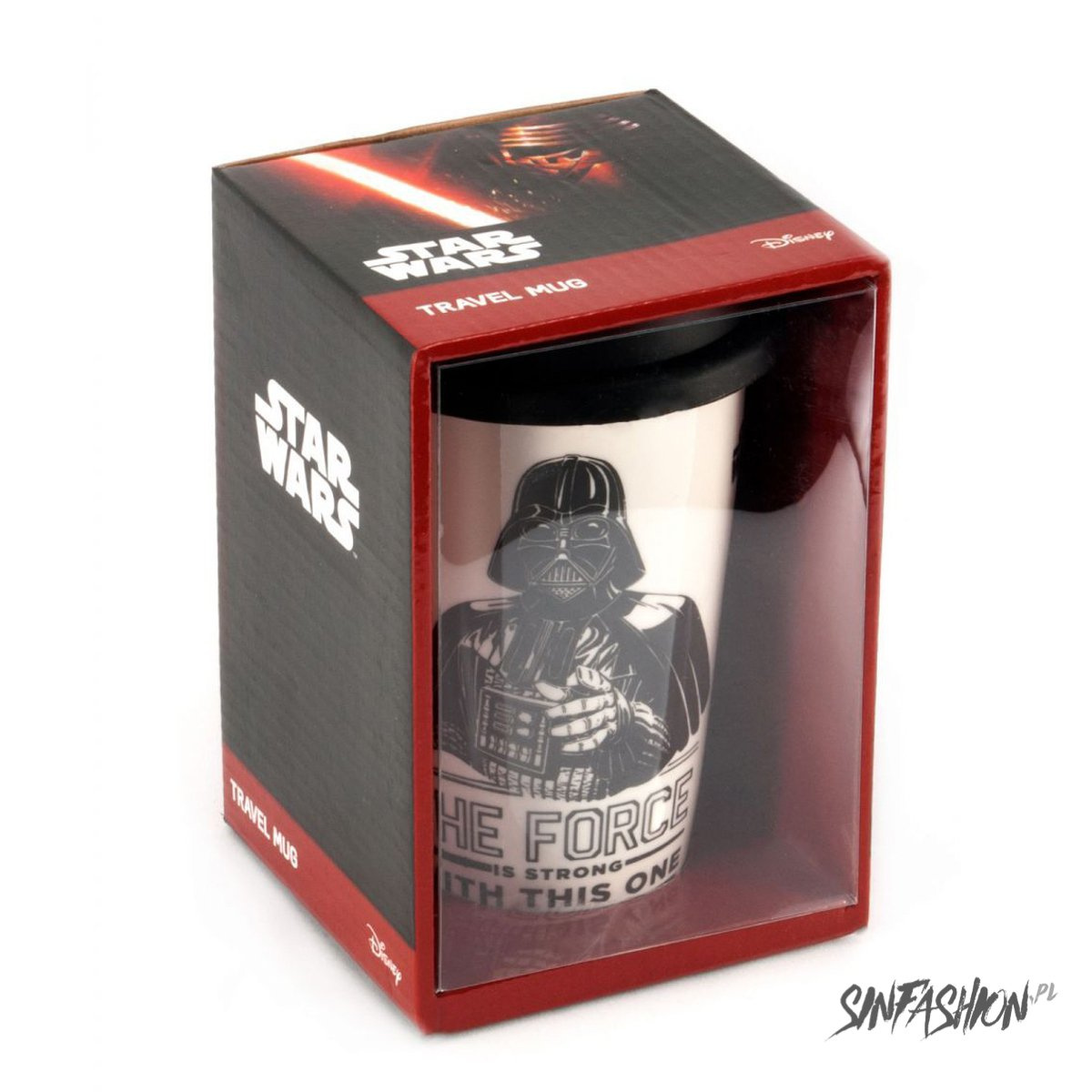 Kubek Star Wars Darth wht 340ml