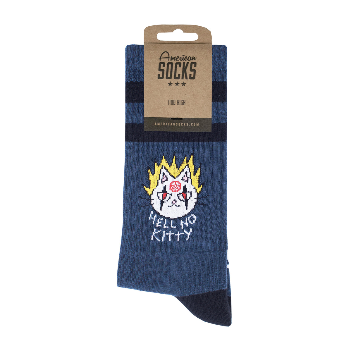 Skarpetki American Socks Mid High Hell No Kitty
