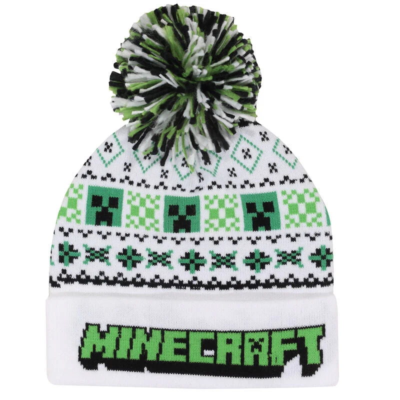 Czapka Zimowa Minecraft Creeper
