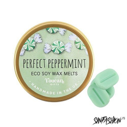 Black Decor Eco Soy Wax Perfect Peppermint