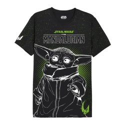 Koszulka Star Wars The Mandalorian Green Grogu