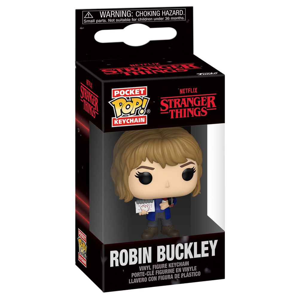 Brelok Funko POP Keychain Stranger Things 5 Robin Buckley
