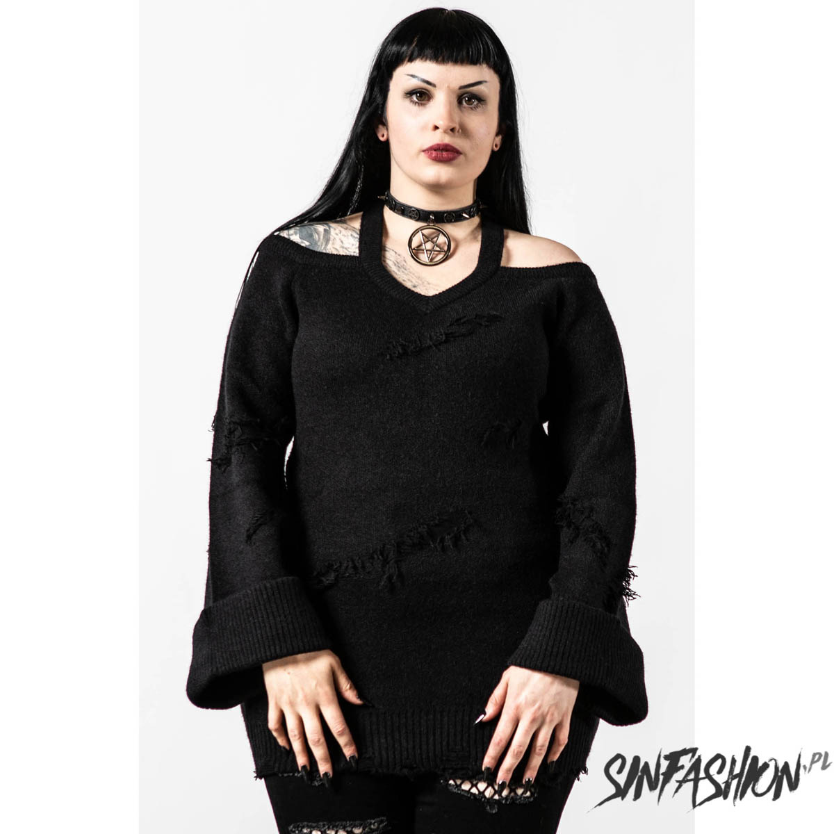 Sweter Killstar Nix Knit Sweater