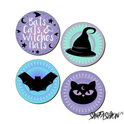 Podkładki Grind Store Bat, Cats, Witches Pastel Goth
