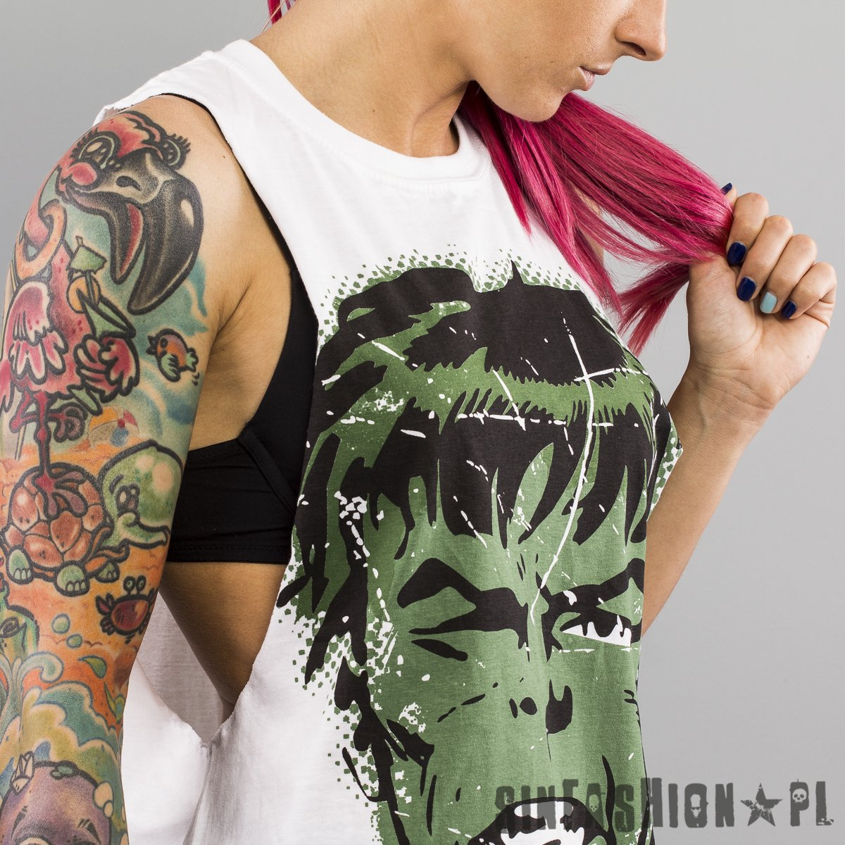 TANK MARVEL - HULK FACE