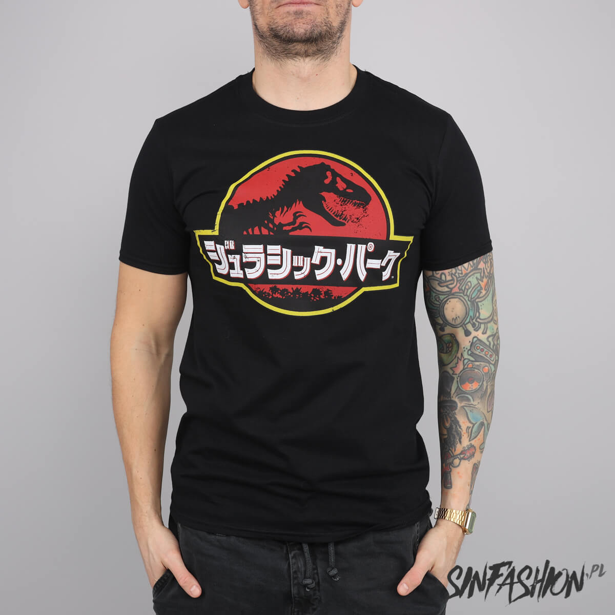Koszulka Hybris Jurassic Park Japanese