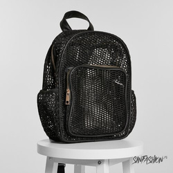 Plecak Urban Classics Mesh Transparent