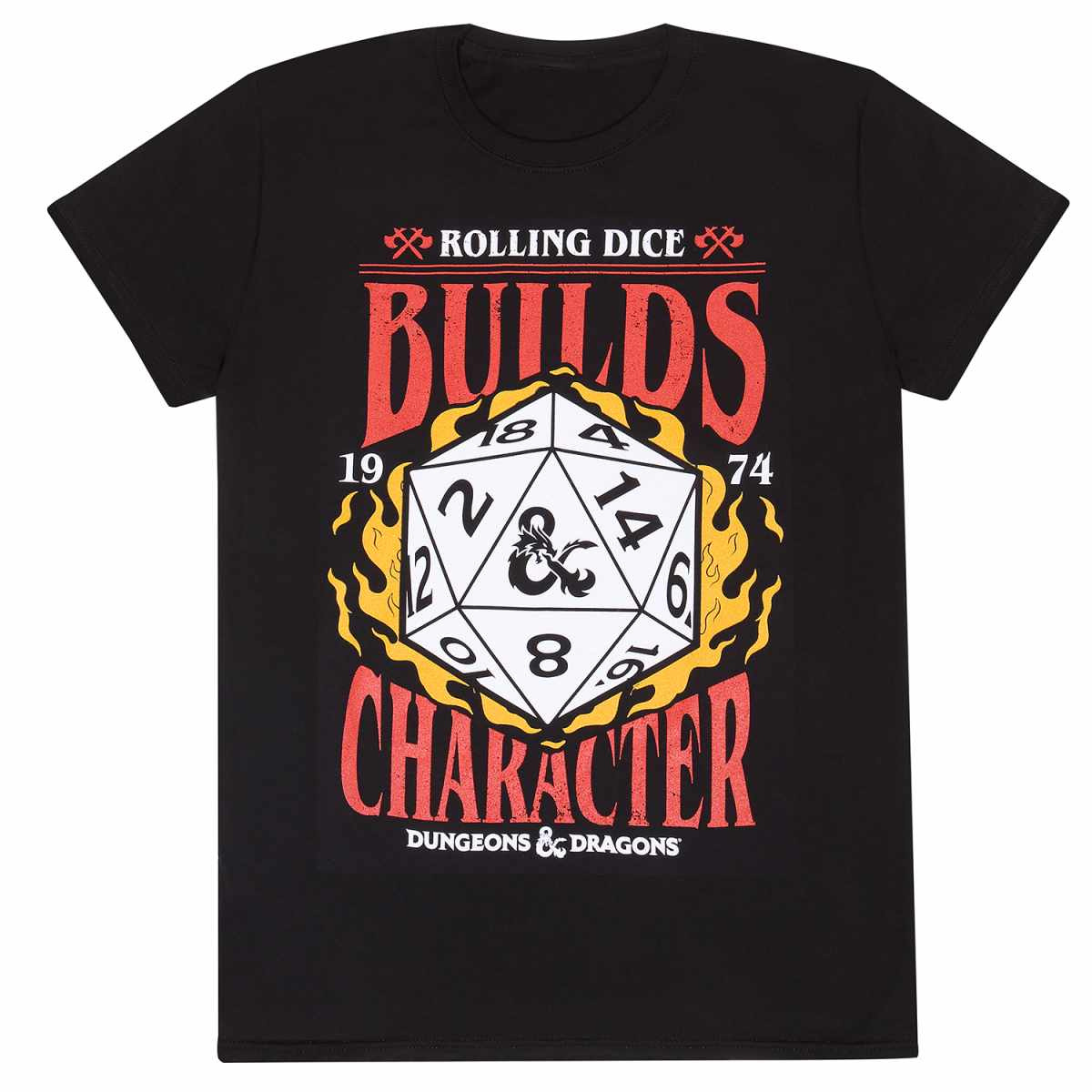 Koszulka Dungeons And Dragons Builds Character Mężczyźni \ Koszulki
