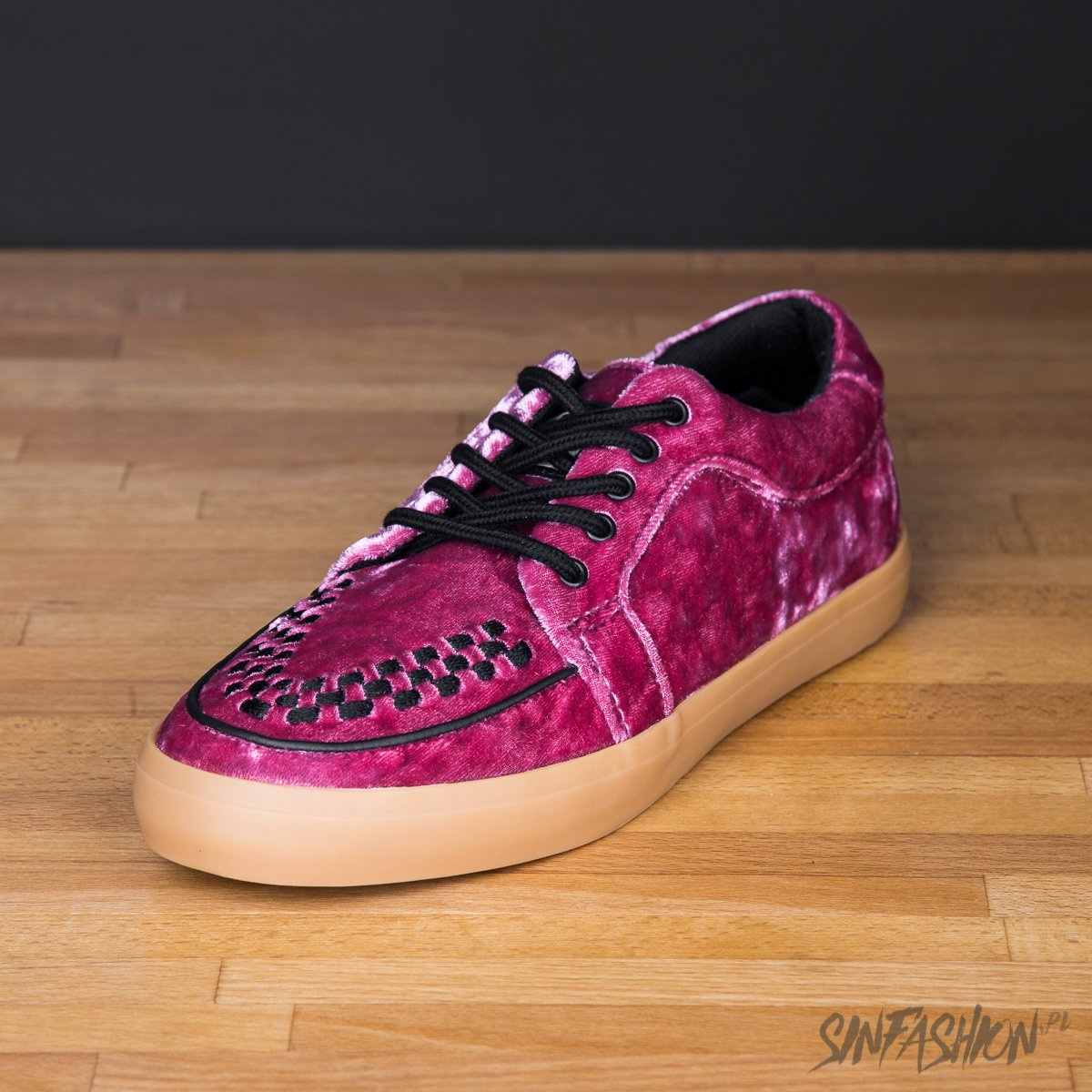 BUTY TUK - ROSE PINK VELVET SNEAKER