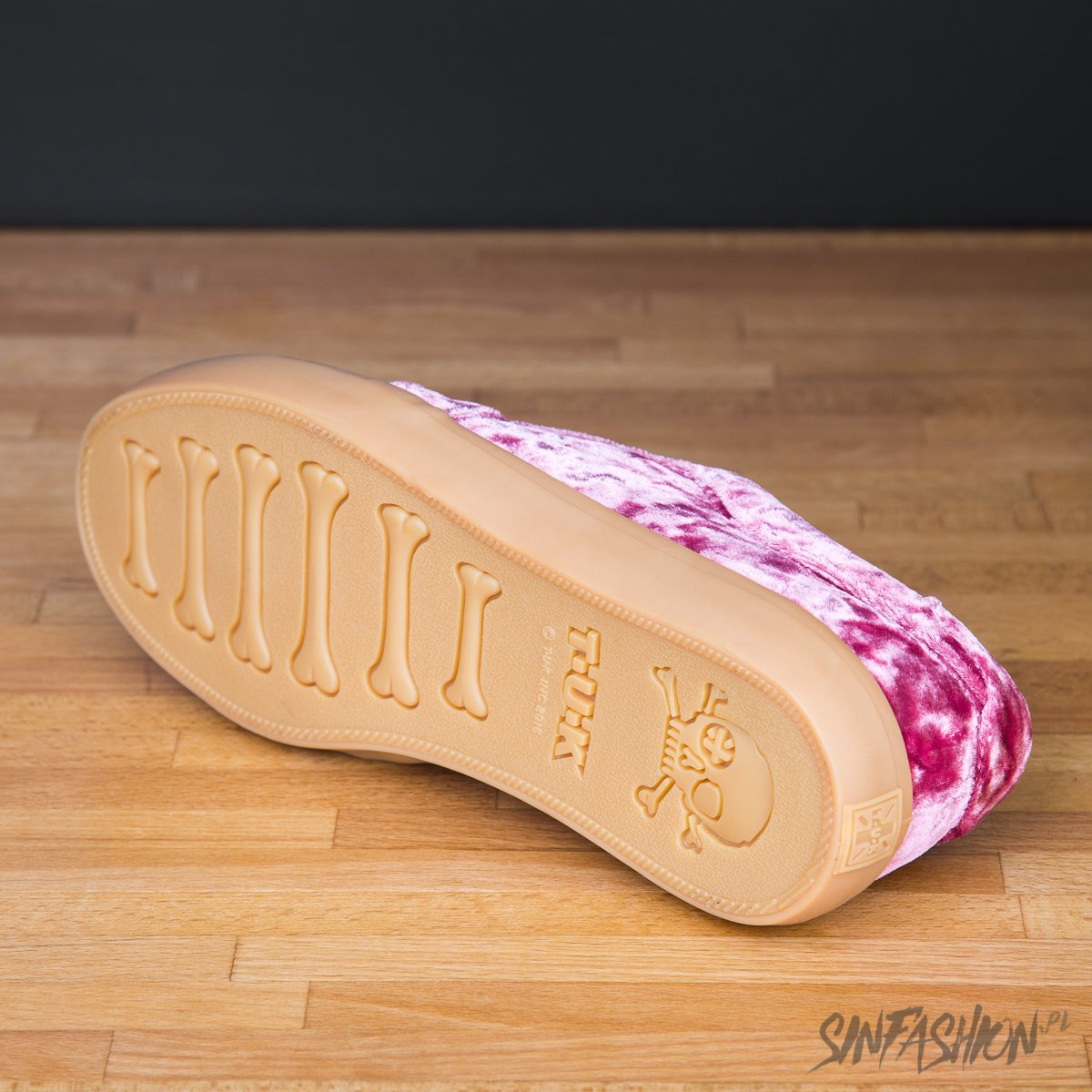 BUTY TUK - ROSE PINK VELVET SNEAKER