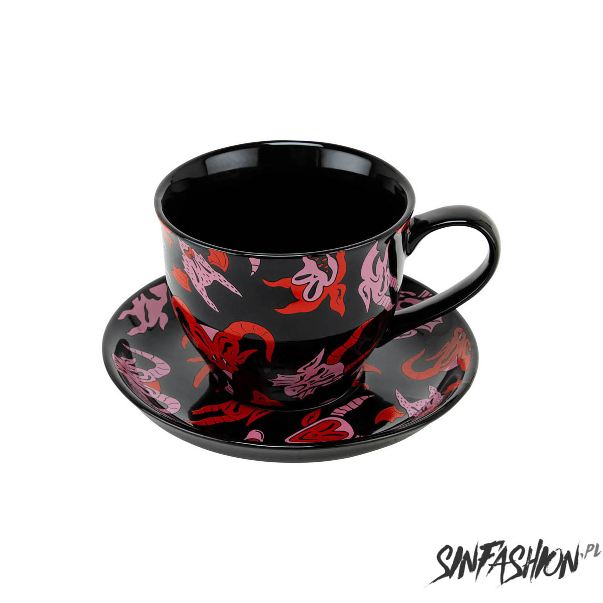 Filiżanka Killstar Devils Play Teacup & Saucer