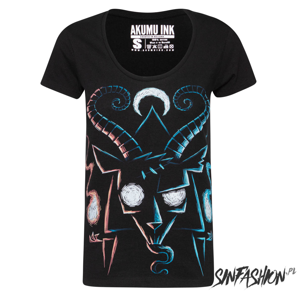 Koszulka Akumu Ink Baphomet Curse Scoop