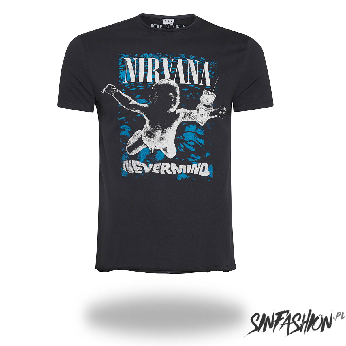 Koszulka Amplified Nevermind  Charcoal