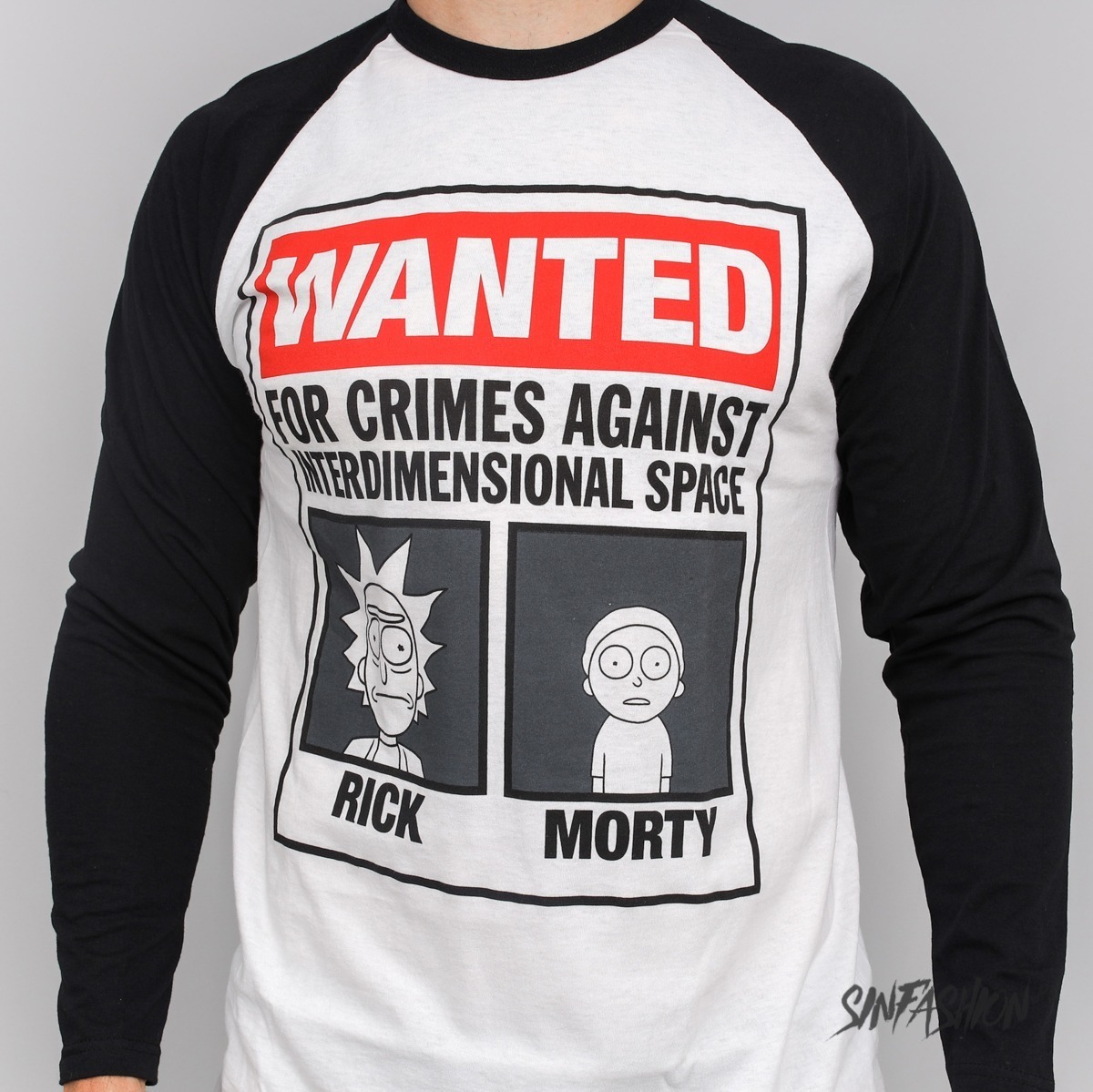 Koszulka CID Rick And Morty Wanted Poster