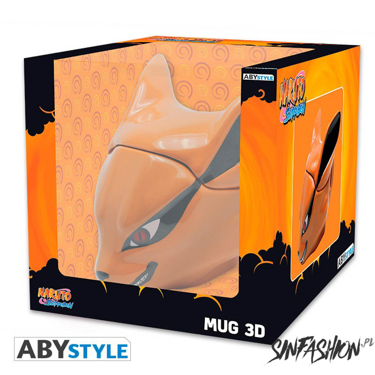 Kubek Naruto Shippuden Kyubi 3D Mug