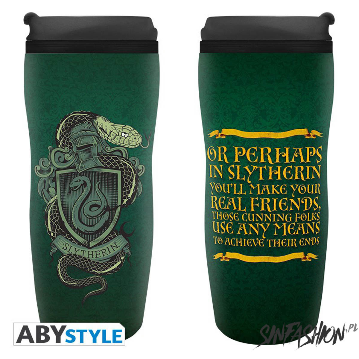 Kubek termiczny Harry Potter Slytherin 355ml