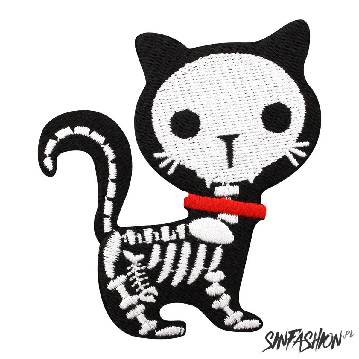 Naszywka Grindstore Skeleton Kitten