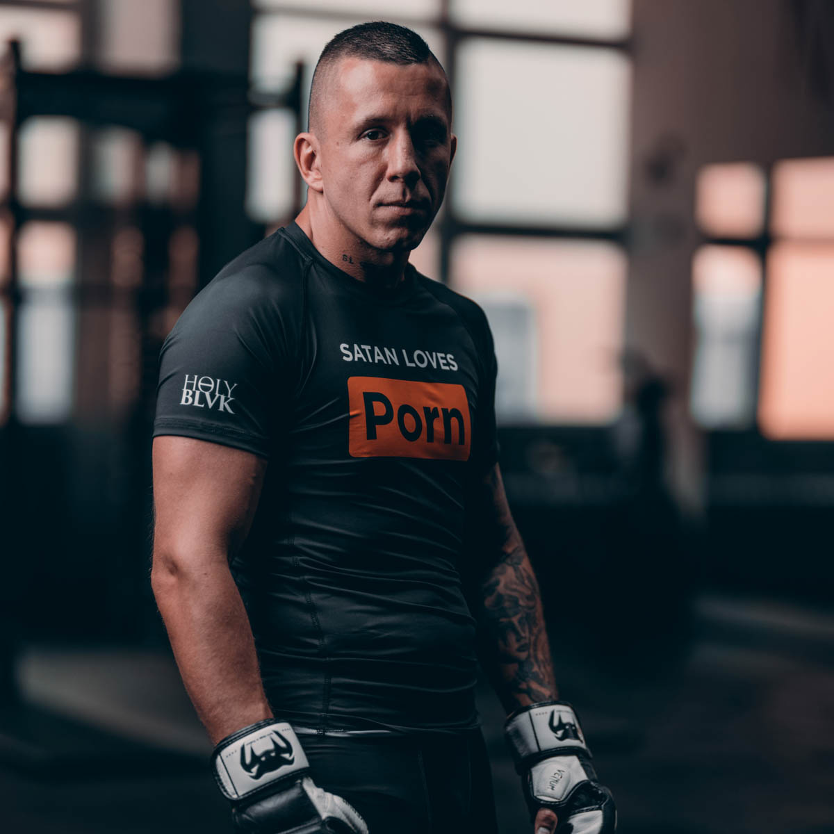 Rashguard Holy Blvk Satan Loves Porn