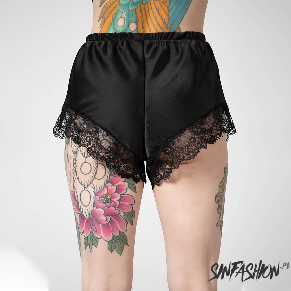 Spodenki Killstar Severina Satin Shorts