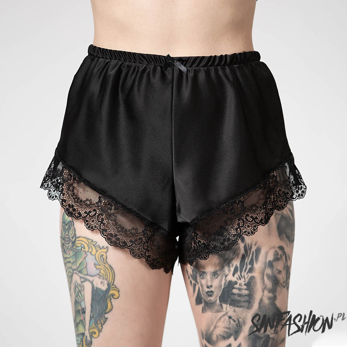 Spodenki Killstar Severina Satin Shorts