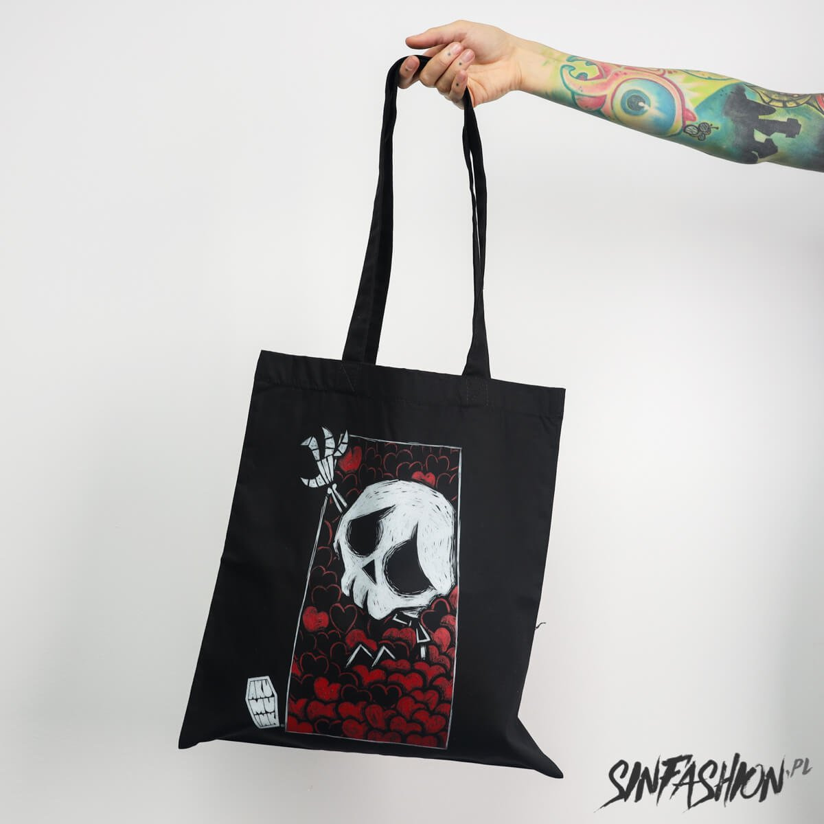 Torba Akumu Ink Smothered Tote Bag