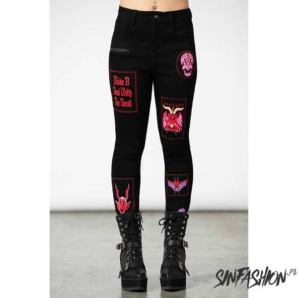 Jeansy Killstar Dealer Patched Jeans