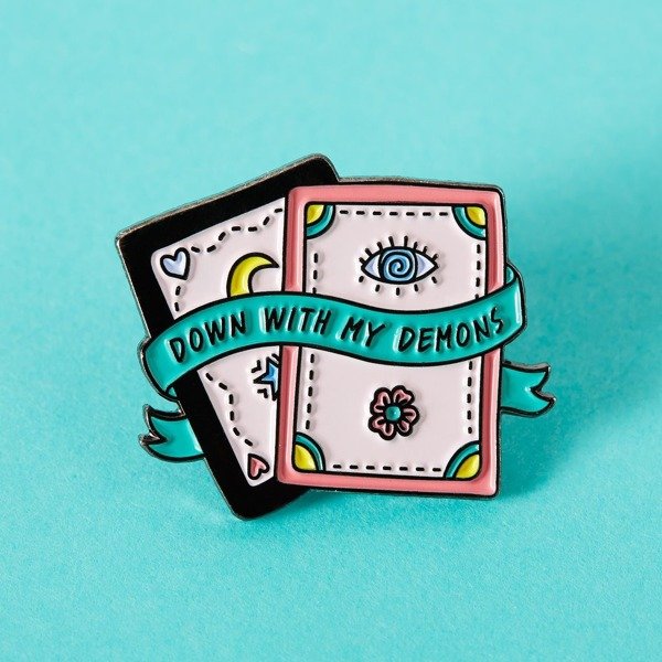 Pin Punky Pins Tarot Card Demons